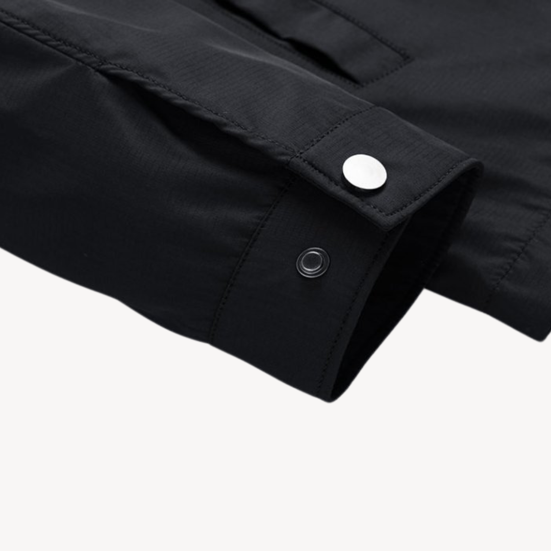 Men’s Everyday Jacket – Clean Zip-Front Design